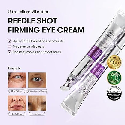 VT COSMETICS Reedle Shot Firming Eye Cream, Korean Skincare