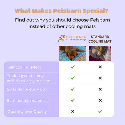 🧊Dog Cooling Mat (4x more effective)