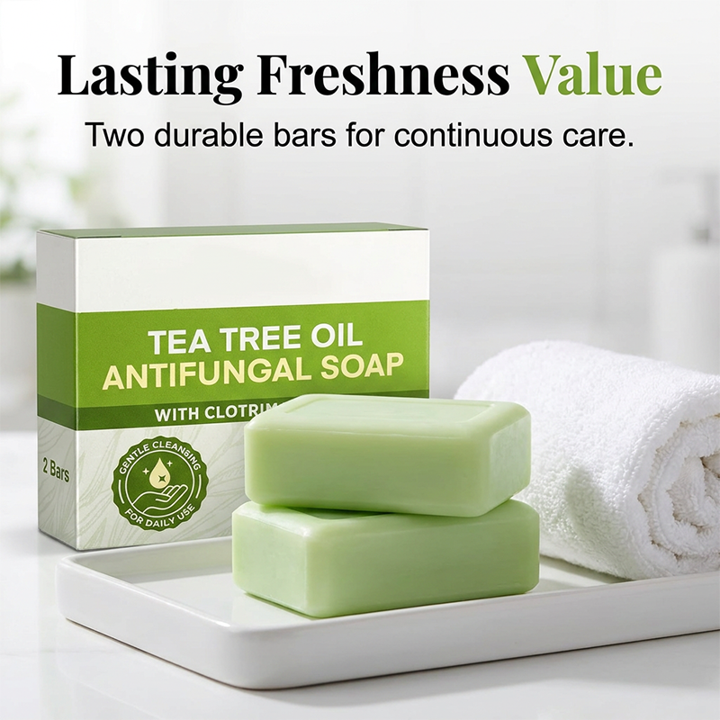 Tea Tree Oil Antifungal Soap – Daily Gentle Cleansing &amp; Antifungal Care