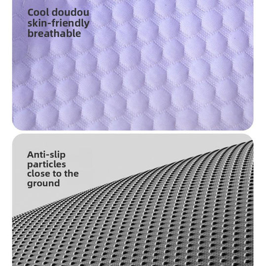 ❄️Pet Cooling Mat for Dogs &amp; Cats 🐾 Naturally Cool Ice-Silk Pad • Breathable, Washable &amp; Soft 🌿  For Floors, Sofas &amp; Car Travel • Multiple Sizes • Gradient Colours ☀️🐶🐱