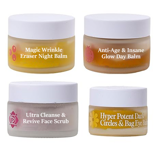Froya Organics: Premium Natural Skincare for Healthy, Radiant Skin（4 PCS)