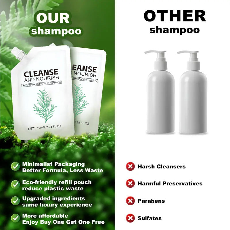 Refreshing Smooth &amp; Glossy Hair Shampoo