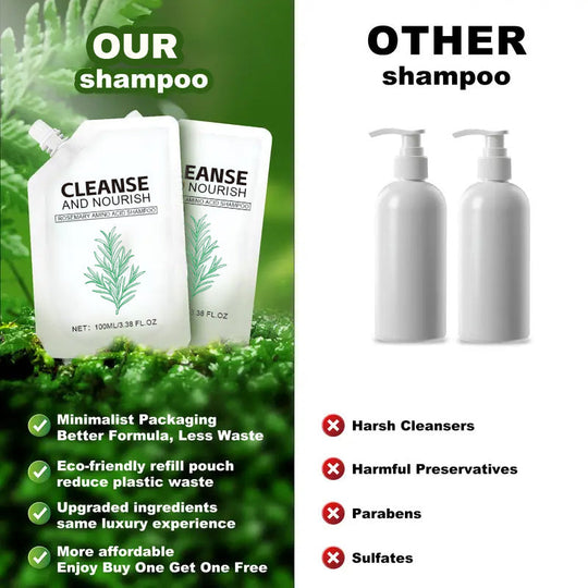 Refreshing Smooth &amp; Glossy Hair Shampoo