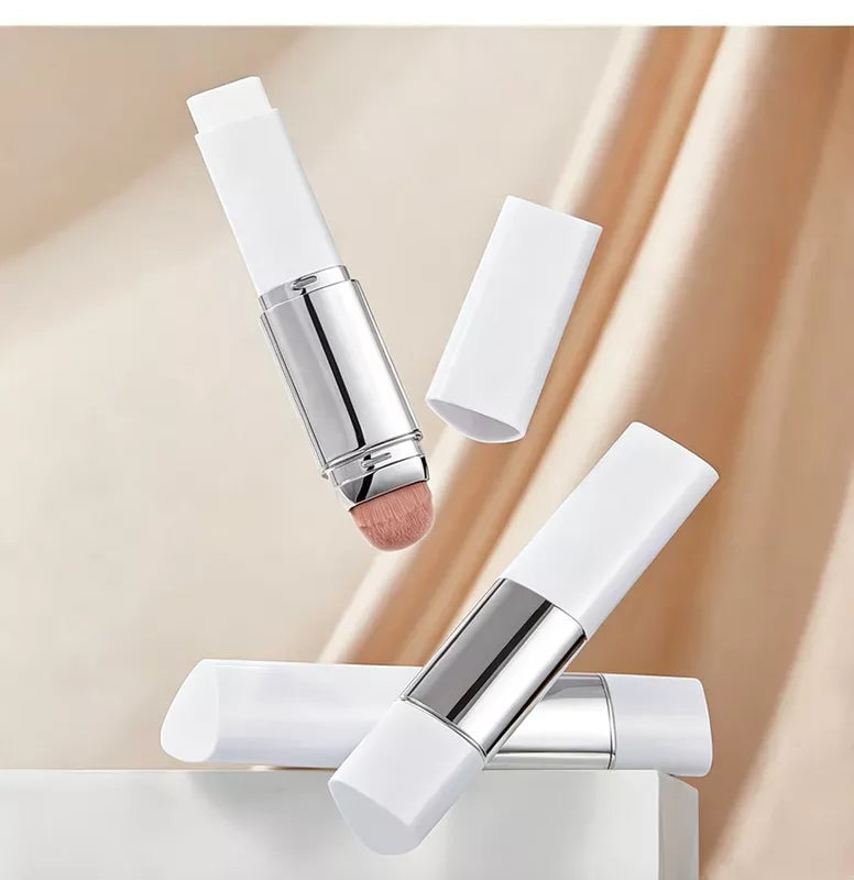 [OFFICIAL PRODUCT] Cover Cream Stick V w/ Detachable Brush - Korean Skin Care Color-Changing Foundation Stick with Collagen Capsules