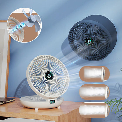 ✨Summer Essentials✨Household Dual-use Suspension Adjustable Fan