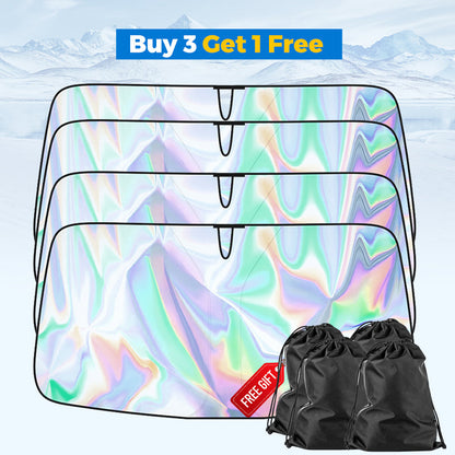 🌞 Summer Hot Sale-40% Off 🌈Laser Car Windshield Sunshade🏖️