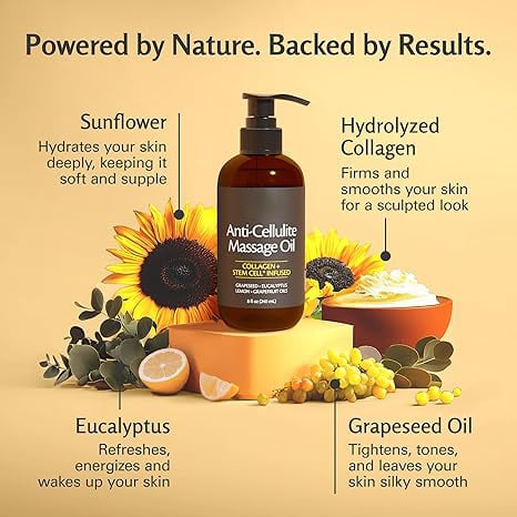 ⚡50K+ SOLD! Almost Gone💥Age-Defying Revival Collagen & Stem Cell Body Oil