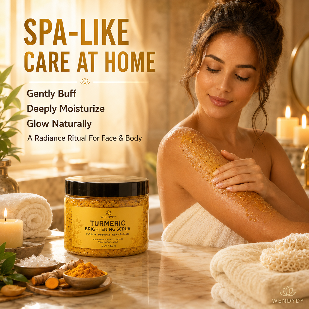 💞Turmeric Exfoliating Body Scrub