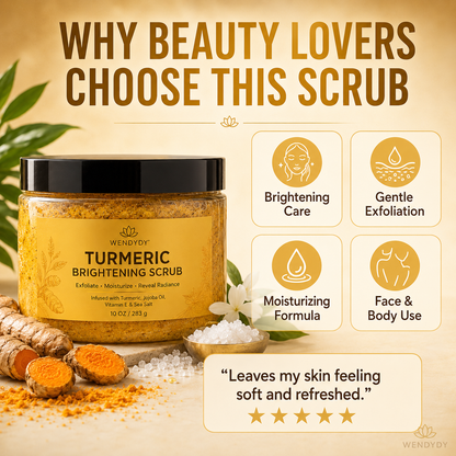💞Turmeric Exfoliating Body Scrub