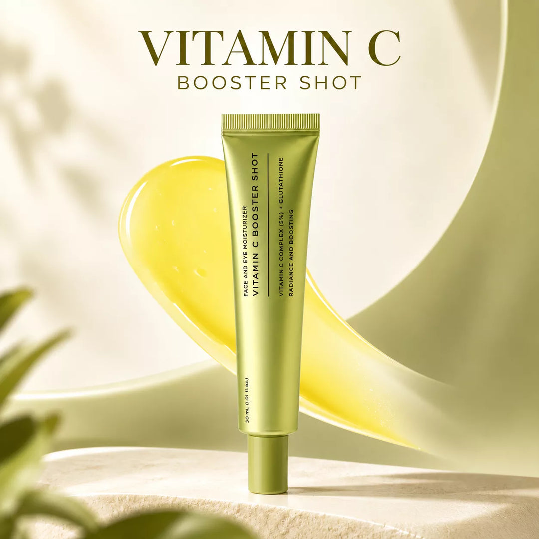 Vitamin C Booster Shot, Pure Vitamin C + Glutathione for Bright, Healthy Skin Glow