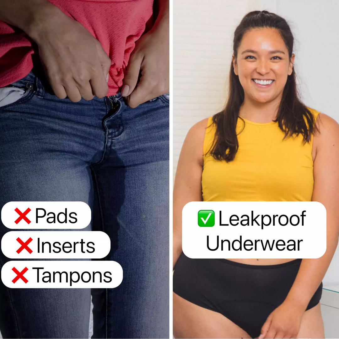 ⏳Last Day-Buy 1 Get 3 Packs!!🔥2026 Best-Selling🏆LunaBloom™ High-Waist Leak-Proof Panties ✨Butter-soft, ultra-stretchy &amp; discreetly protective 🍃