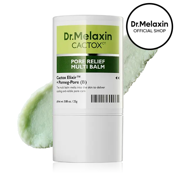 [Dr.Melaxin Official] Cactox & Collagen Multi Pore Firming Duo with Cactus Cooling & Eye Care Stick for Visible Pore Refining and Skin Repair