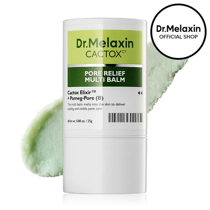 [Dr.Melaxin Official] Cactox & Collagen Multi Pore Firming Duo with Cactus Cooling & Eye Care Stick for Visible Pore Refining and Skin Repair
