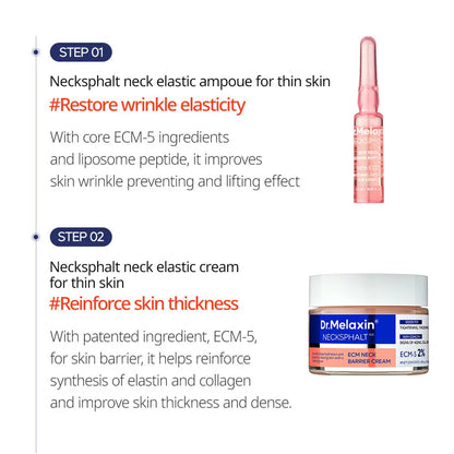 [Dr.Melaxin Official] Necksphalt ECM Neck Barrier Cream | Anti-aging Cream, Firming Wrinkles, Skin Lifting | Korean Cosmetics