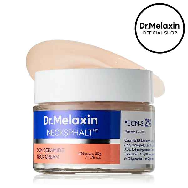 [Dr.Melaxin Official] Necksphalt ECM Neck Barrier Cream | Anti-aging Cream, Firming Wrinkles, Skin Lifting | Korean Cosmetics
