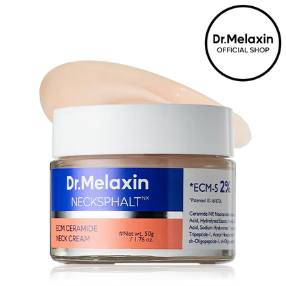 [Dr.Melaxin Official] Necksphalt ECM Neck Barrier Cream | Anti-aging Cream, Firming Wrinkles, Skin Lifting | Korean Cosmetics