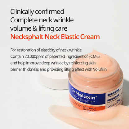 [Dr.Melaxin Official] Necksphalt ECM Neck Barrier Cream | Anti-aging Cream, Firming Wrinkles, Skin Lifting | Korean Cosmetics
