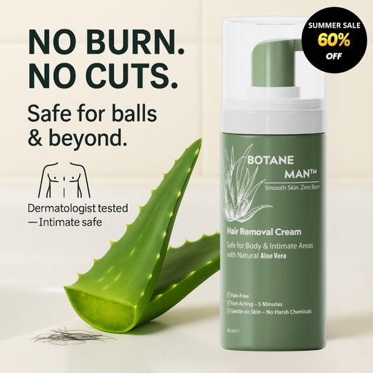 Hair Removal Cream—5-Minute Complete Hair Removal