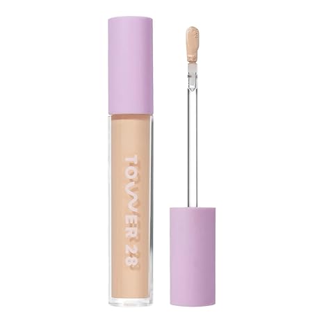 Tower 28 Swipe Serum Concealer Hydrating Medium-Full Coverage Concealer + Under Eye Brightener