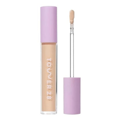 Tower 28 Swipe Serum Concealer Hydrating Medium-Full Coverage Concealer + Under Eye Brightener