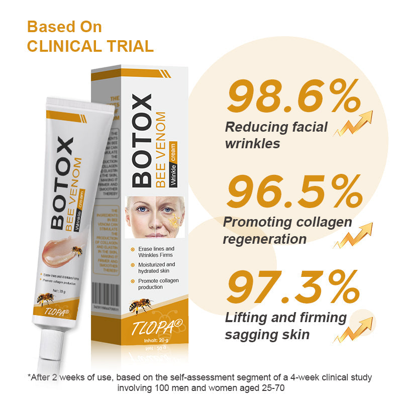 🖤2026 New Year · 40% OFF🧑‍⚕️TLOPA® Botox Bee Venom Wrinkle Removal Cream