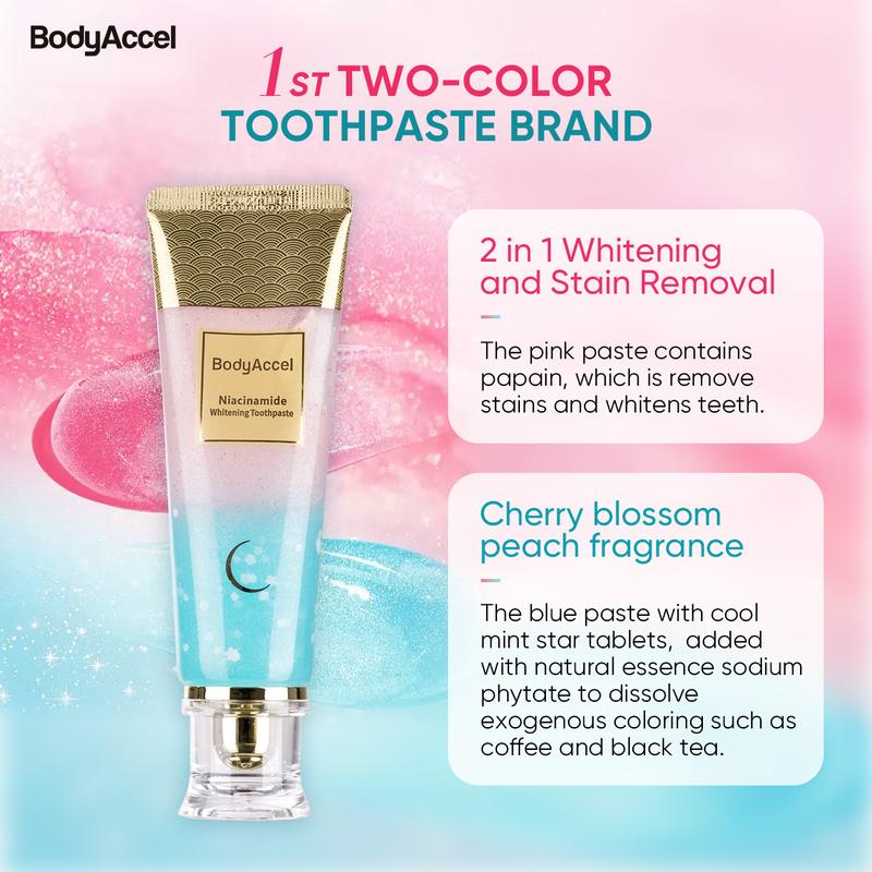 💖Niacinamide Whitening Toothpaste🦷Pearly White Teeth Revealed🦷Your Smile&