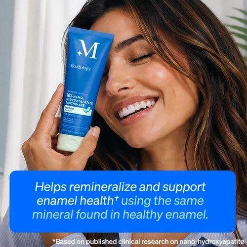 🦷 Nano-Hydroxyapatite Toothpaste 😁 Gentle Whitening Toothpaste