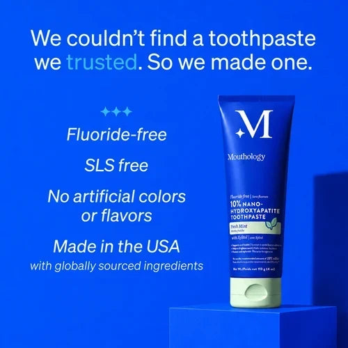 🦷 Nano-Hydroxyapatite Toothpaste 😁 Gentle Whitening Toothpaste