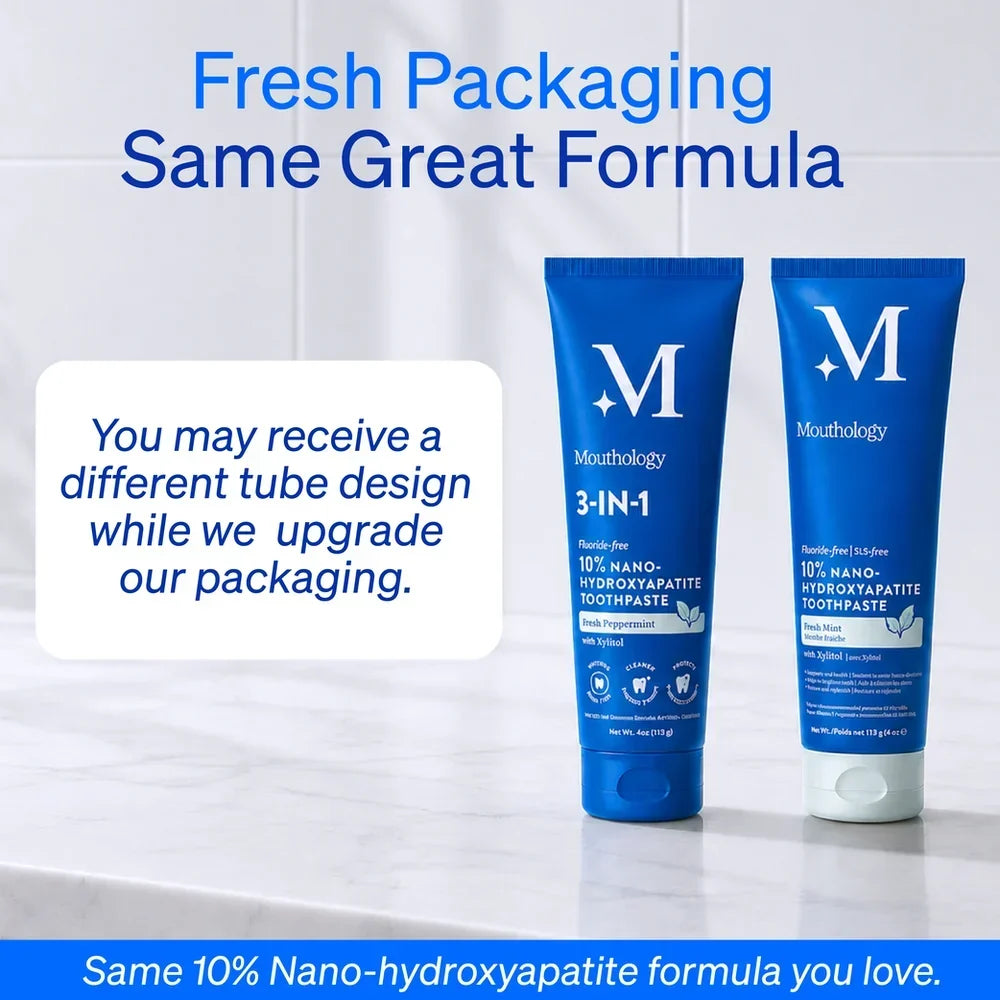 🦷 Nano-Hydroxyapatite Toothpaste 😁 Gentle Whitening Toothpaste