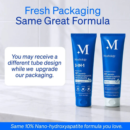 🦷 Nano-Hydroxyapatite Toothpaste 😁 Gentle Whitening Toothpaste