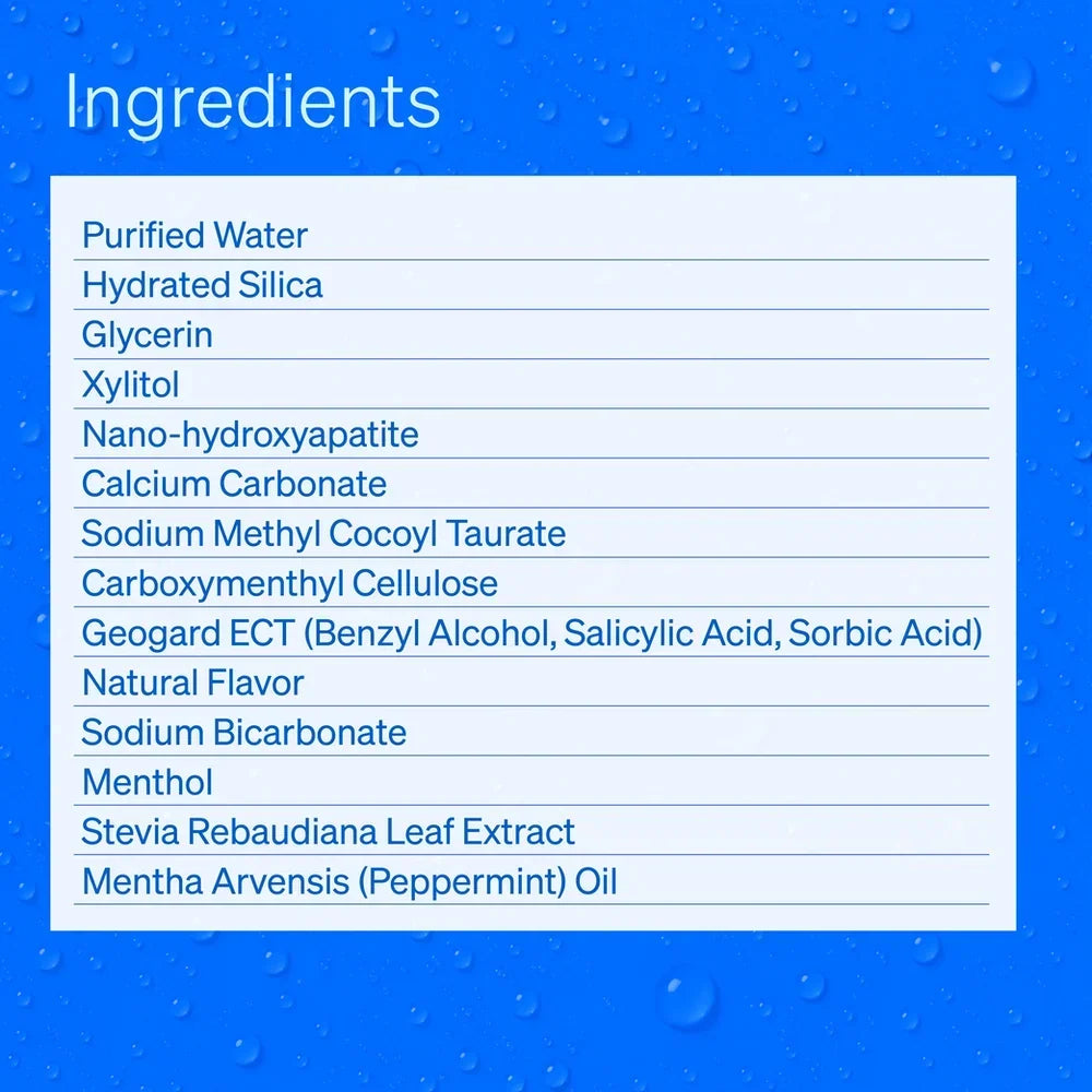 🦷 Nano-Hydroxyapatite Toothpaste 😁 Gentle Whitening Toothpaste