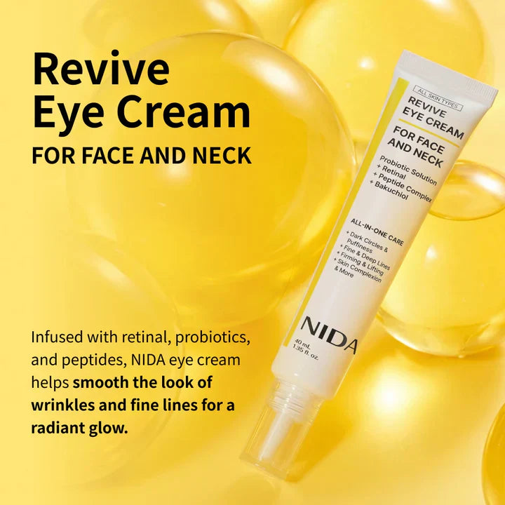 NIDA Revive Eye Cream For Face And Neck
