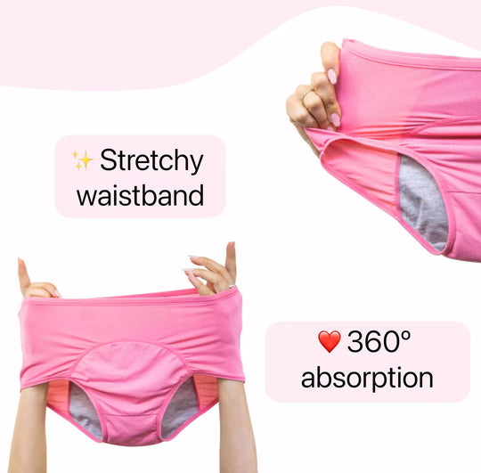 ⏳Last Day-Buy 1 Get 3 Packs!!🔥2026 Best-Selling🏆LunaBloom™ High-Waist Leak-Proof Panties ✨Butter-soft, ultra-stretchy &amp; discreetly protective 🍃
