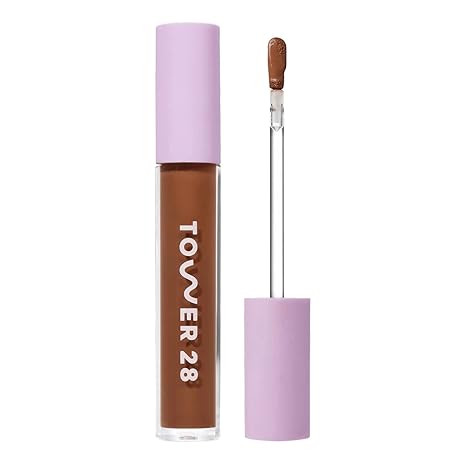 Tower 28 Swipe Serum Concealer Hydrating Medium-Full Coverage Concealer + Under Eye Brightener