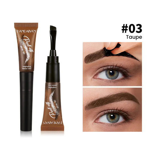 🏆Buy 1 Get 1 Free🔥50K+ SOLD!🎁Waterproof Brow Tint – Peel‑off, easy apply. Covers greys, shapes perfectly. A brow game changer!