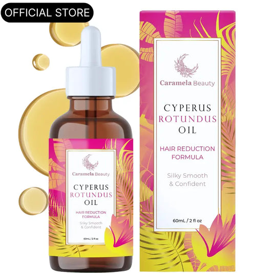 Caramela Beauty Cyperus Rotundus Oil for Natural Hair Reduction