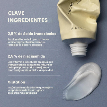 AXIS-Y TXA 2.5% Intensive Brightening Cream – Tranexamic Acid Moisturizer with Niacinamide and Glutathione for Dark Spots and Uneven Skin Tone