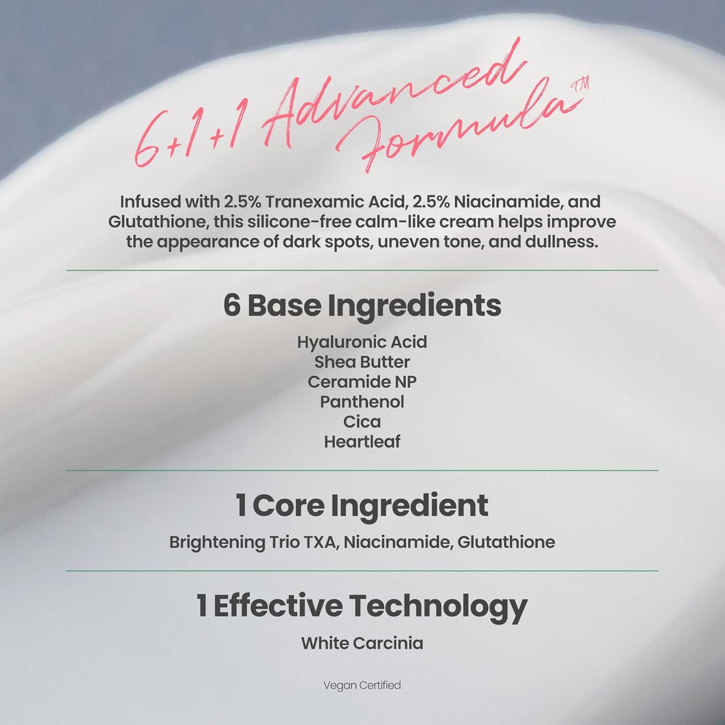 AXIS-Y TXA 2.5% Intensive Brightening Cream – Tranexamic Acid Moisturizer with Niacinamide and Glutathione for Dark Spots and Uneven Skin Tone