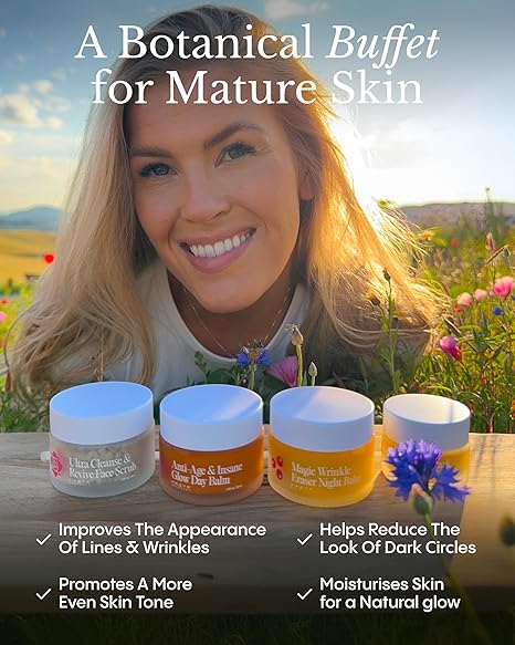 Froya Organics: Premium Natural Skincare for Healthy, Radiant Skin（4 PCS)