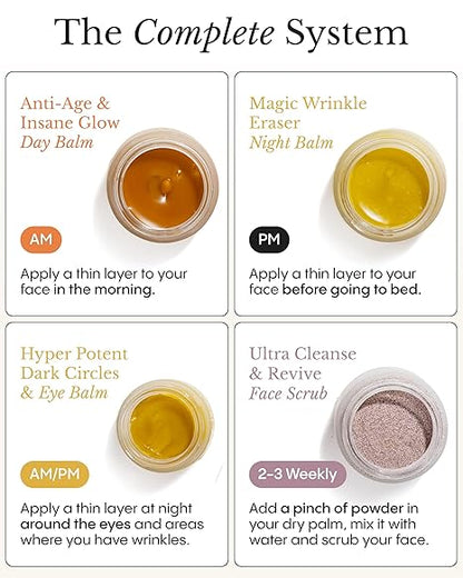 Froya Organics: Premium Natural Skincare for Healthy, Radiant Skin（4 PCS)
