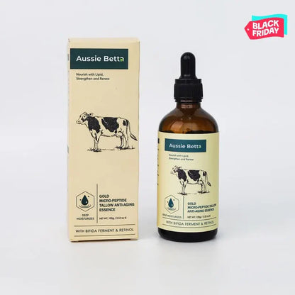 Aussie Betta Golden Micro-Peptide Tallow Serum-Gentle Anti-Aging for Sensitive Skin