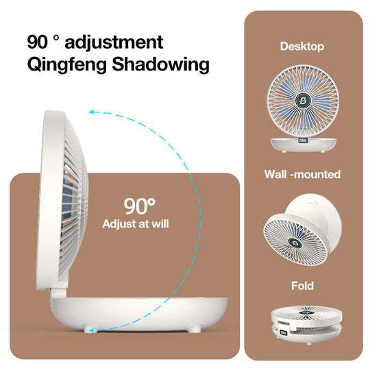 ✨Summer Essentials✨Household Dual-use Suspension Adjustable Fan
