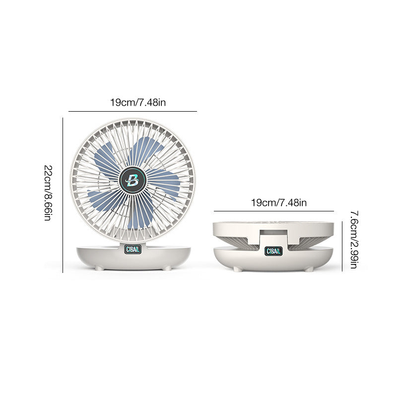 ✨Summer Essentials✨Household Dual-use Suspension Adjustable Fan