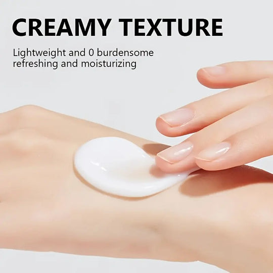 Rozino Neck &amp; Chest Firming Cream - Hydrating Moisturizer for Fine Lines, Visibly Smooths Skin with Sodium Hyaluronate, 50g