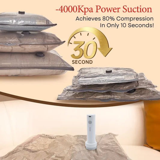 ⏳LAST DAY SALE 50% OFF!!💞50K+ SOLD!✨X7 TravelShrink™ – Cordless Vacuum Compression Kit🧳