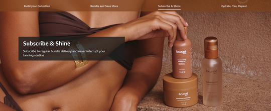 Brunae Body Tanoholic Duo - Accelerating Tanning Oil &amp; Tanning Balm for Faster, Deeper Tan