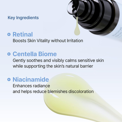 MEDITHERAPY Retinal Skin Booster Serum | Retinaldehyde, Niacinamide Anti-Aging Serum