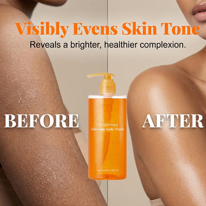 Kojic Acid Turmeric Vita Brightening Body Wash | For Troubled Skin, Uneven Skin | K-Beauty Gentle Cleanser, Body Wash, Korean Skincare