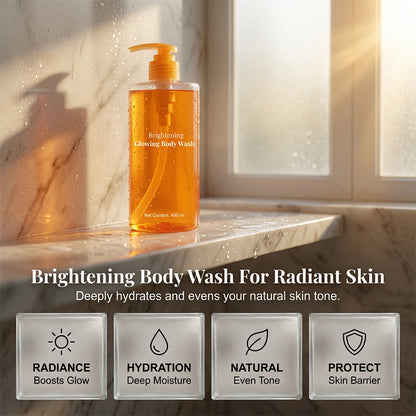Kojic Acid Turmeric Vita Brightening Body Wash | For Troubled Skin, Uneven Skin | K-Beauty Gentle Cleanser, Body Wash, Korean Skincare