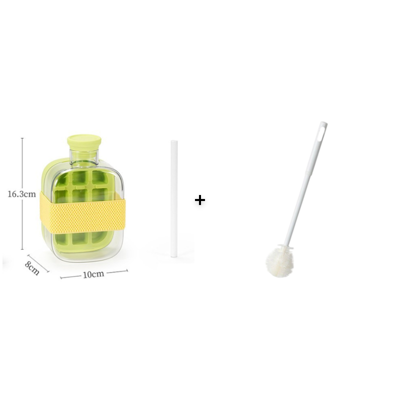 2-in-1 Ice Cube Maker Water Bottle Built-In Ice Tray, Food-Grade Silicone, Bpa-Free. Make Ice &amp; Store Water In One Bottle – Ideal For Gym, Office &amp; Travel! ‍♂